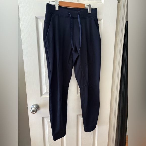 Lululemon men’s city sweat joggers size small navy - Picture 2 of 11